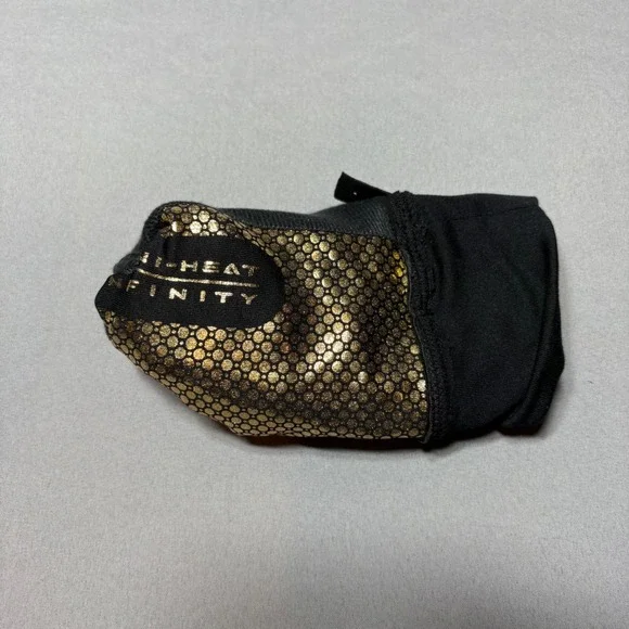 Columbia Omni-Heat Infinity Gloves Charcoal Black Thermal Reflective Women s/m - Picture 3 of 4